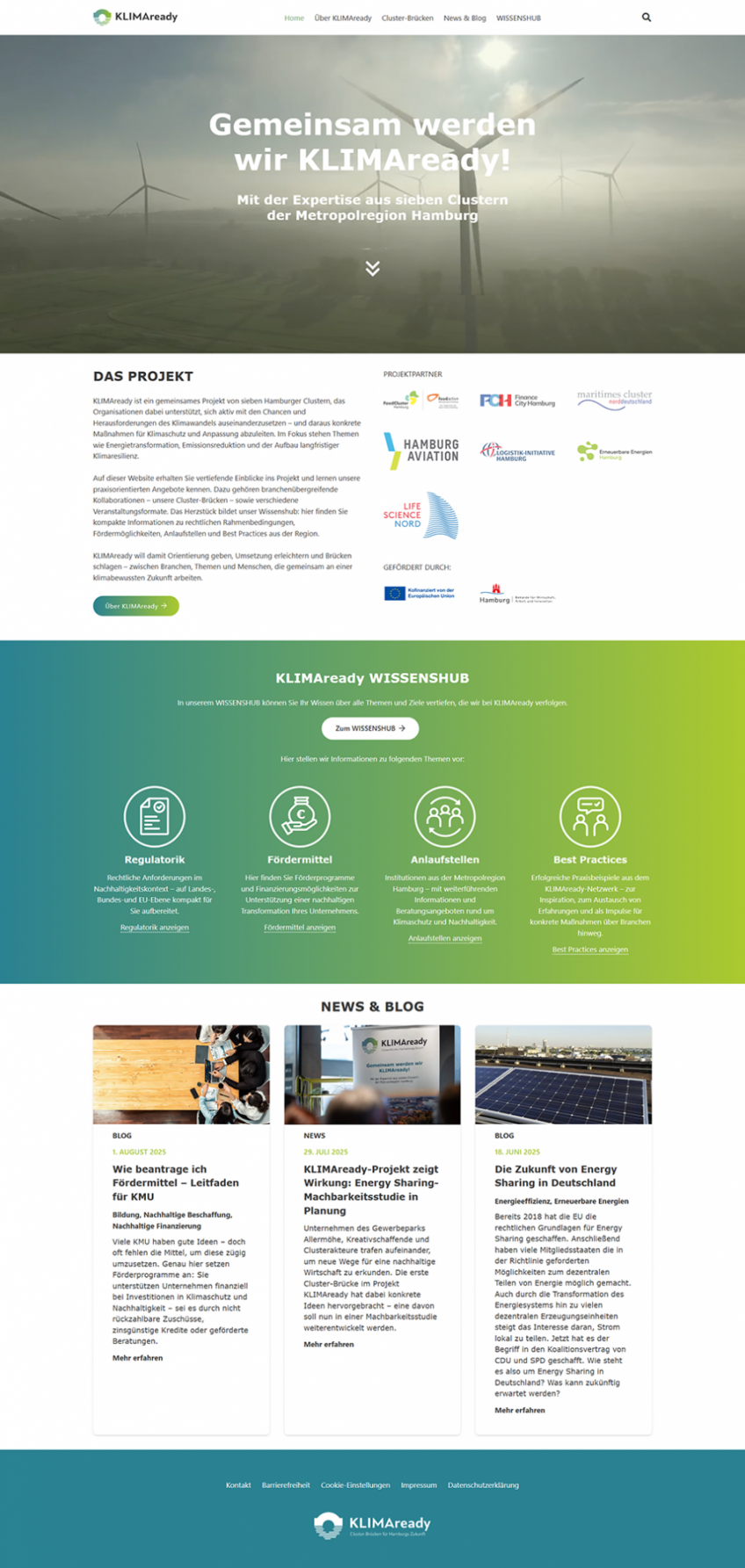 KLIMAready website now online -