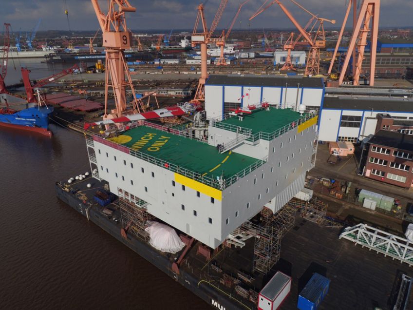 Wohnen und arbeiten auf Hoher See