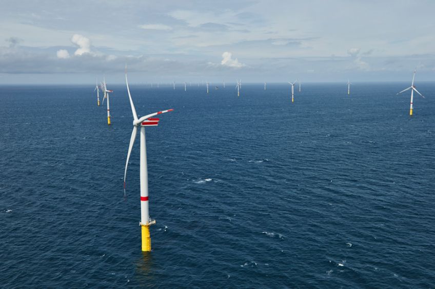 Neues Windkraftwerk „Sandbank“ wird von Vattenfall und den Stadtwerken München eröffnet