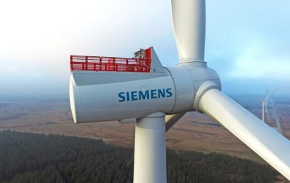 Siemens Offshore Windenergieanlage jetzt mit 8 Megawatt Leistung in Betrieb