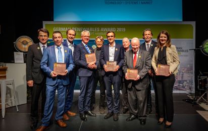 Outstanding innovations and pioneers of the renewable energy industry awarded