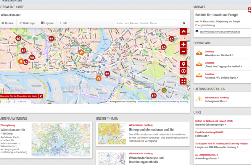 Das Hamburger Wärmekataster