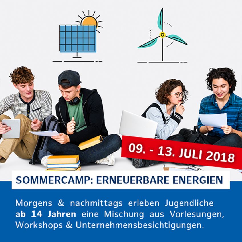 Sommercamp Erneuerbare Energien 2018 an der HAW Hamburg