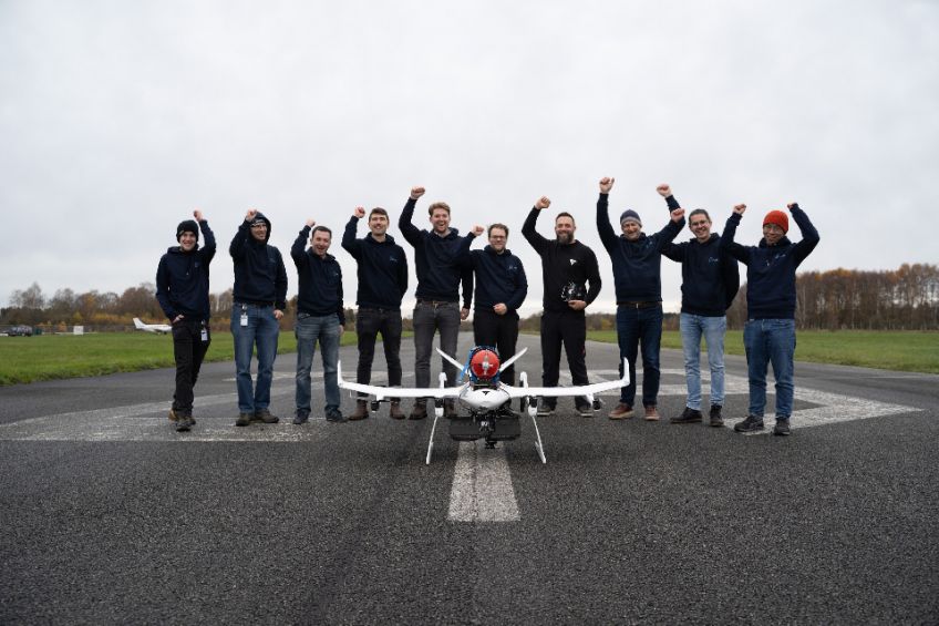 Prototyp hebt ab