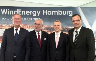 EEHH Cluster zu Gast auf zweiter WindEnergy Hamburg im September 2016