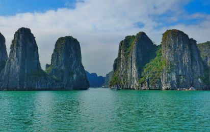 Offshore wind parks off the coast of Southeast Asia