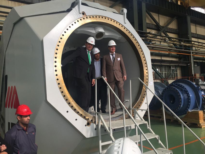 Rotor blade production in the Middle East