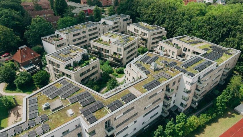 Hamburger Mieterinnen und Mieter profitieren von Solarstrom vom Dach