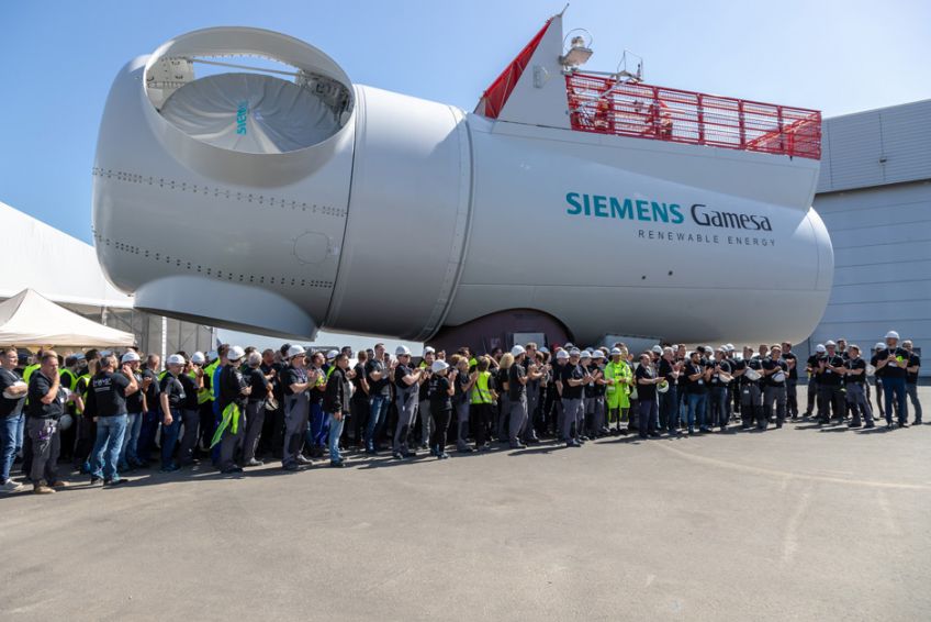 Offshore-Werkseinweihung: Siemens Gamesa feiert in Cuxhaven