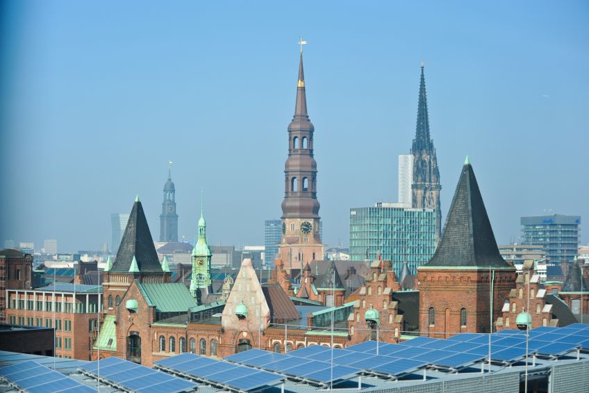 PV-Ausbau auf öffentlichen Liegenschaften in Hamburg