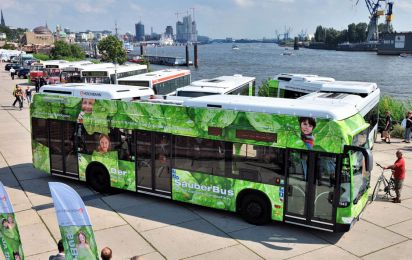 Umstellung von Busflotten auf emissionsfreie Antriebe
