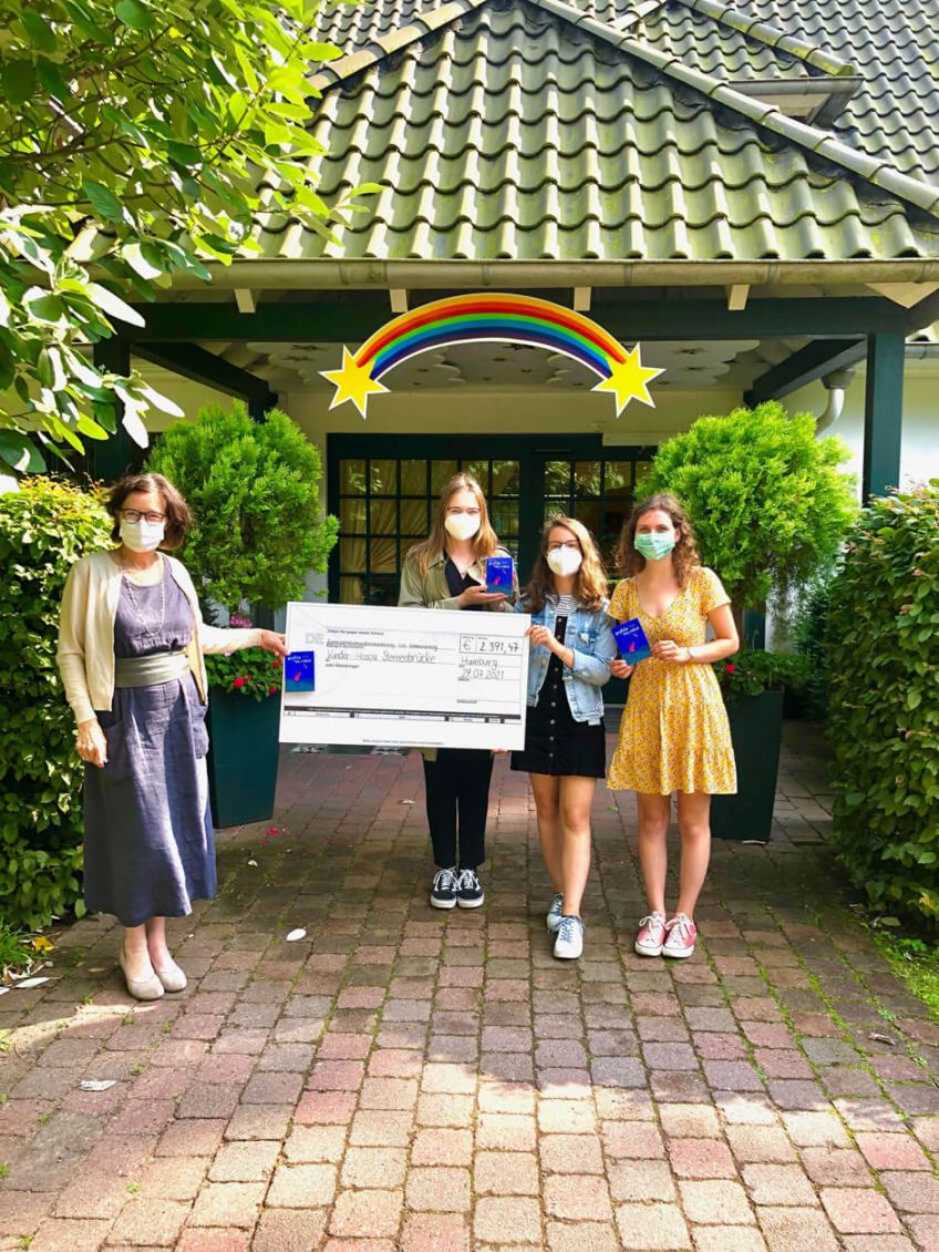 Kinderhospiz Sternenbrücke erhält Spende aus Kinderbuch-Projekt von proTechnicale