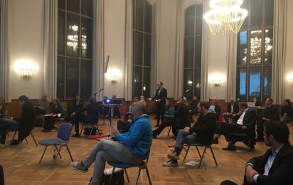 Auftaktsitzung des Forums Solar in der Patriotischen Gesellschaft