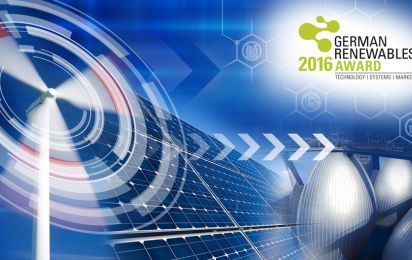 Preisverleihung German Renewables Award 2016