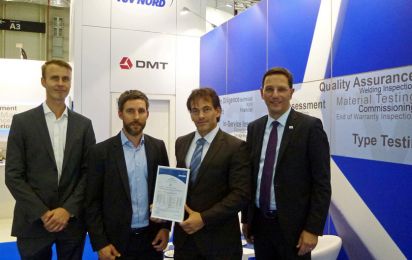 TÜV Nord stellt erstmals Plattform Typenprüfbescheid für Siemens Windturbine aus