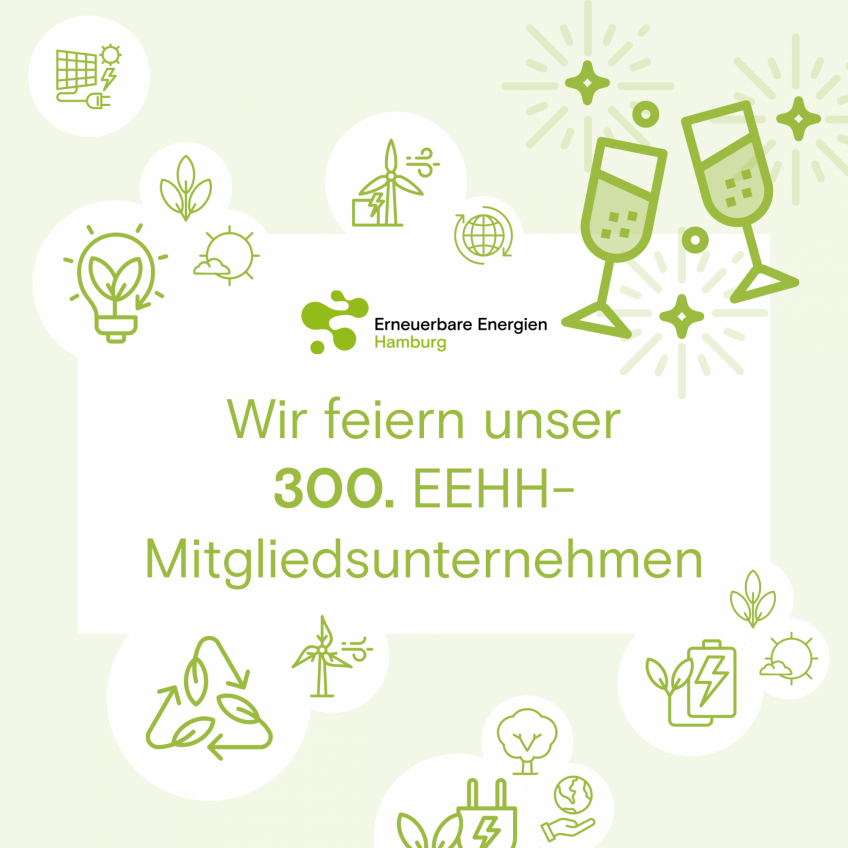 300. Mitgliedsunternehmen im  Branchennetzwerk für die Energiewende