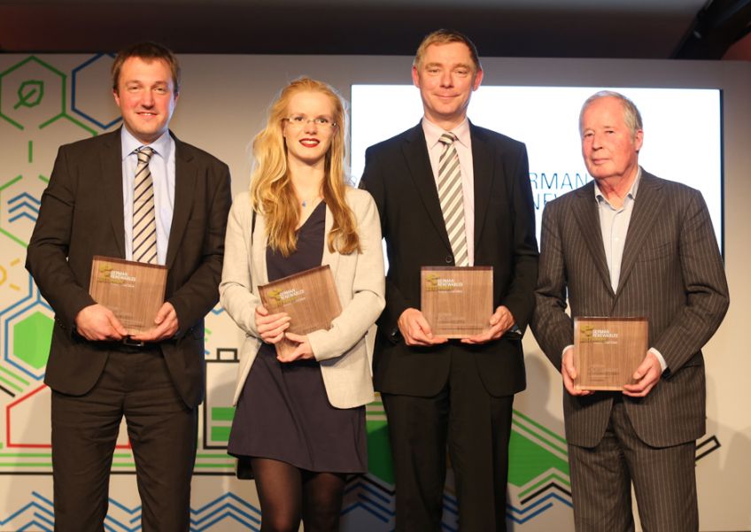 The cluster Renewable Energy Hamburg awards pioneering minds of the energy transition