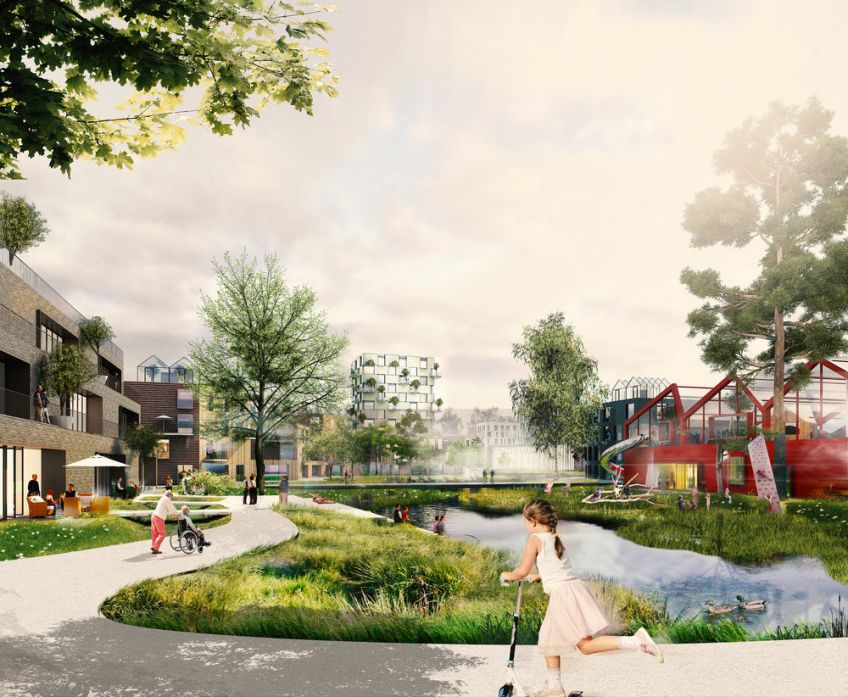 Wegweisendes Energiekonzept in Hamburgs jüngstem Stadtteil