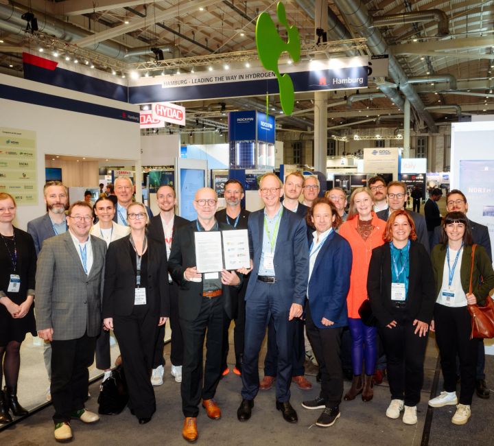 Netzwerkefrühstück und Hamburger Appell für den Wasserstoffhochlauf auf der Hydrogen Technology World Expo am 21.10.2026