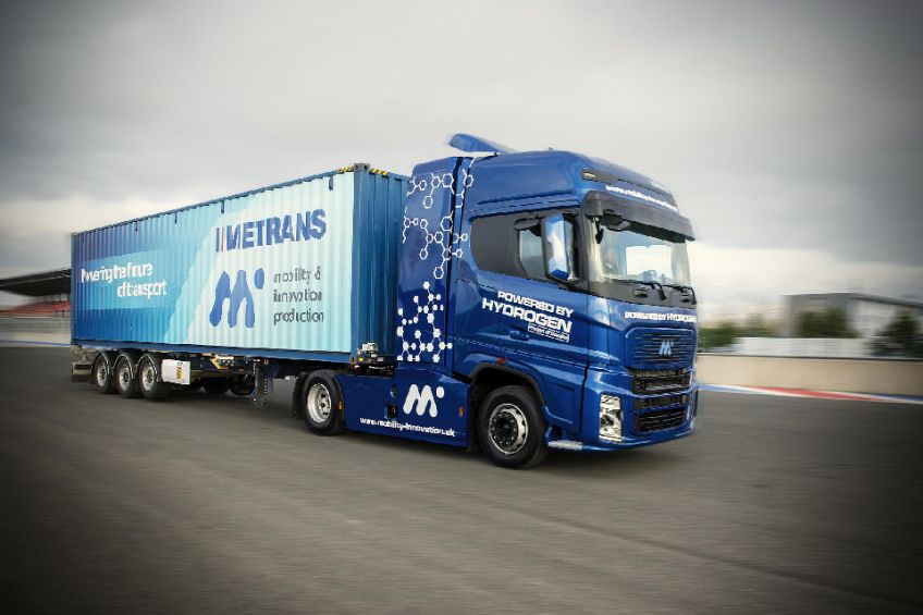 Metrans testet ersten Wasserstoff-Lkw in der Slowakei
