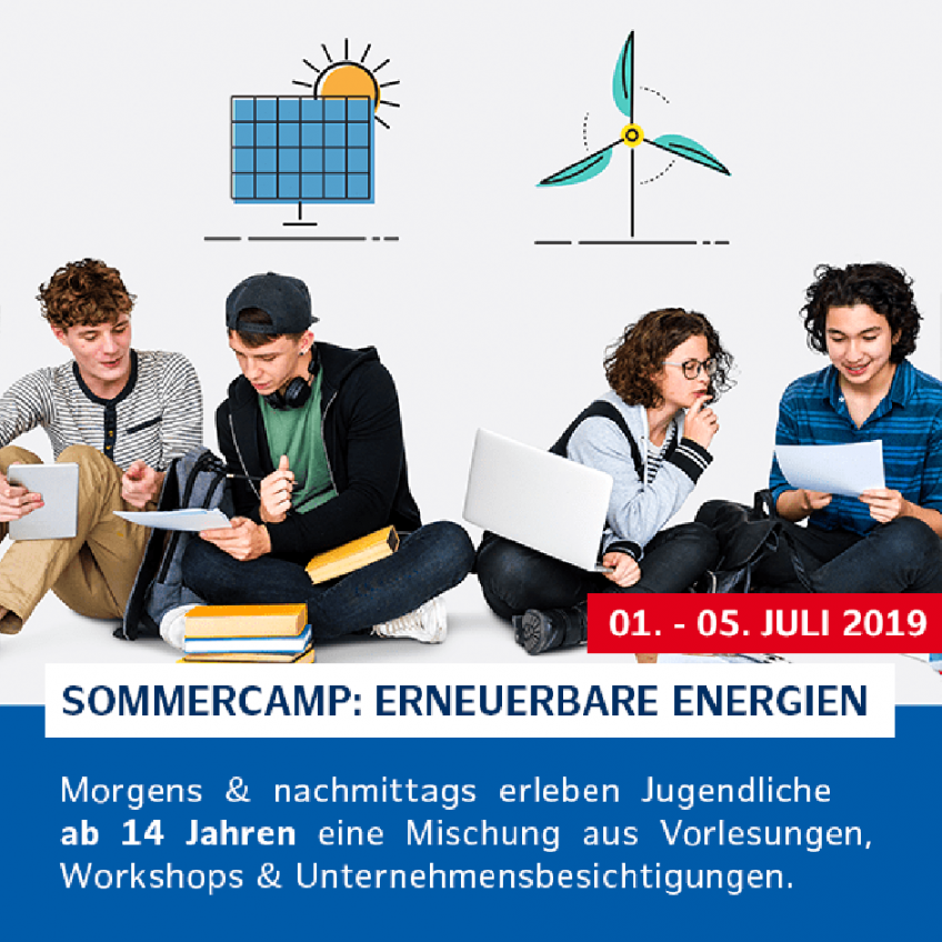 Sommercamp: Erneuerbare Energien