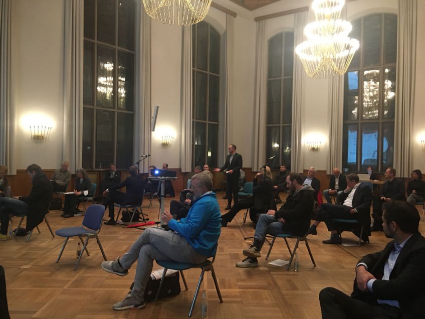 Auftaktsitzung des Forums Solar in der Patriotischen Gesellschaft