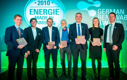 Renewable Energy Hamburg Cluster awards prizes to pioneers of the renewable energy sector