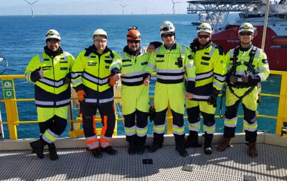 SeaRenergy supports Ailes Marines in a consortium with Atos in constructing the Saint Brieuc offshore wind farm and creates jobs in France
