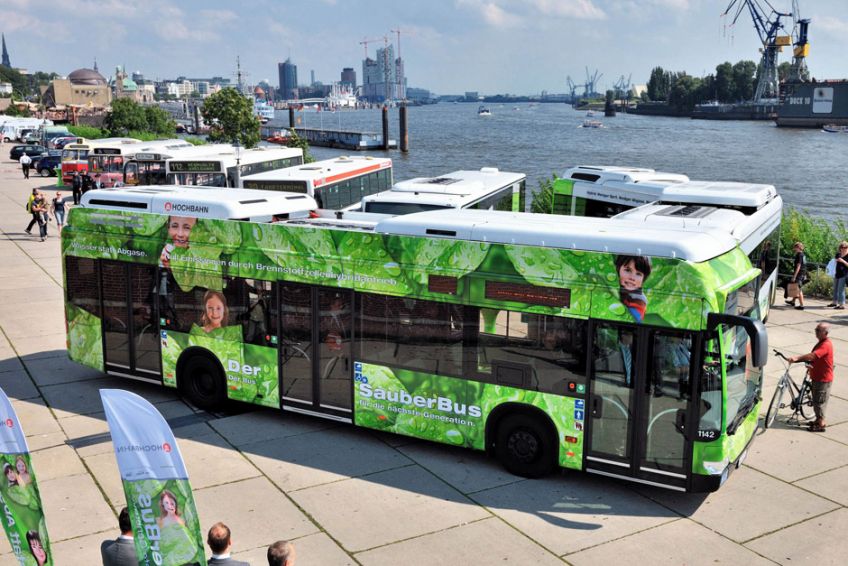 Umstellung von Busflotten auf emissionsfreie Antriebe