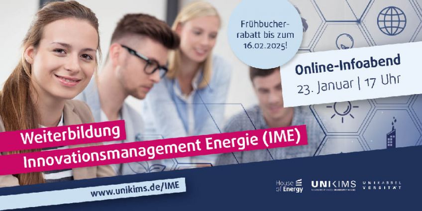 Qualifizierte:r Innovationsmanager:in für Energiesysteme, 23. Januar 2025