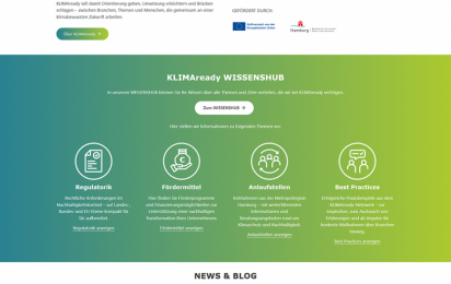 KLIMAready website now online